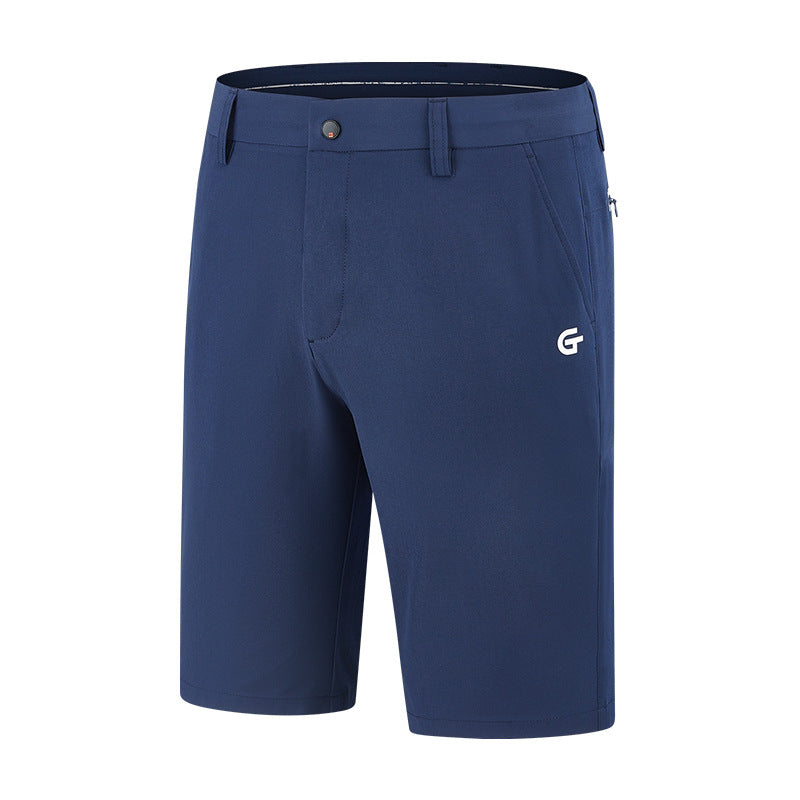 Men's Breathable Golf Shorts Straight Leg Pants