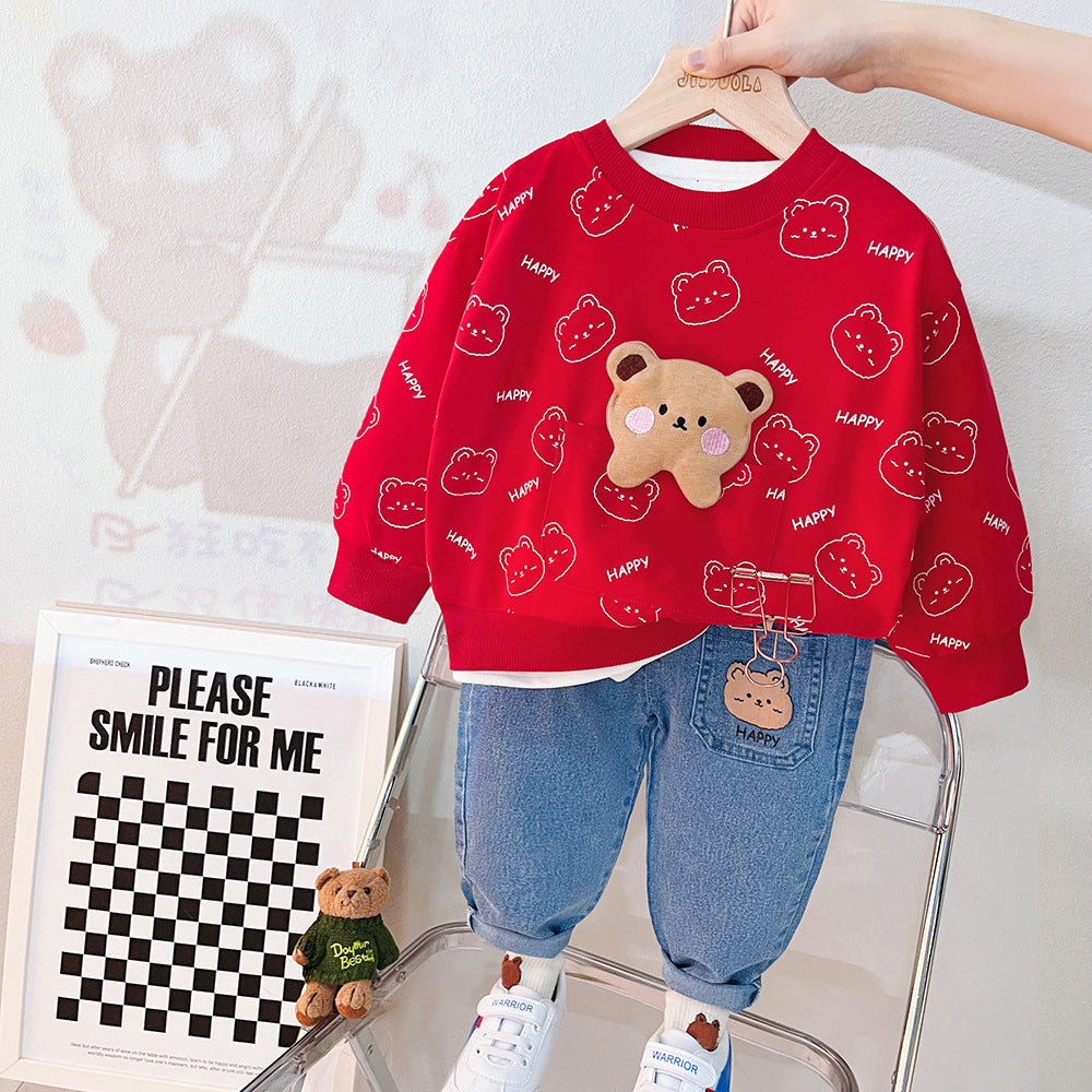 Children's long-sleeved shirts