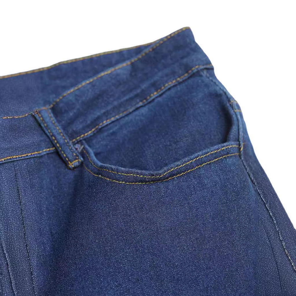 Men's mid-rise denim jeans