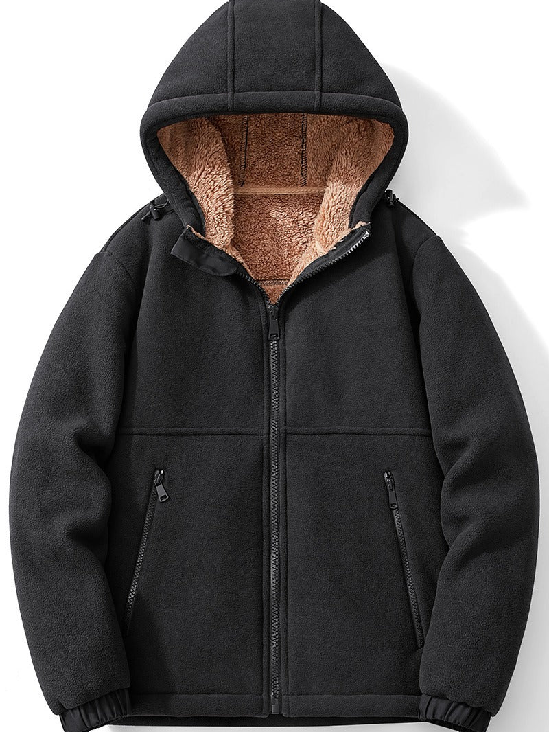 Thick fleece jacket