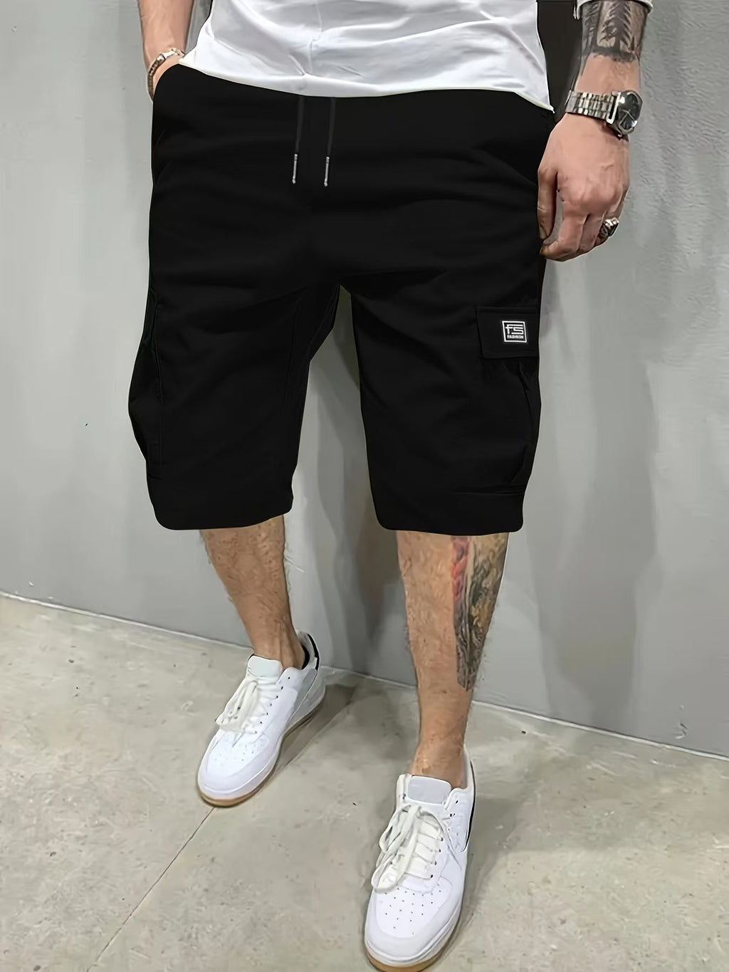 Men's Summer Shorts Straight Cut Beach Pants