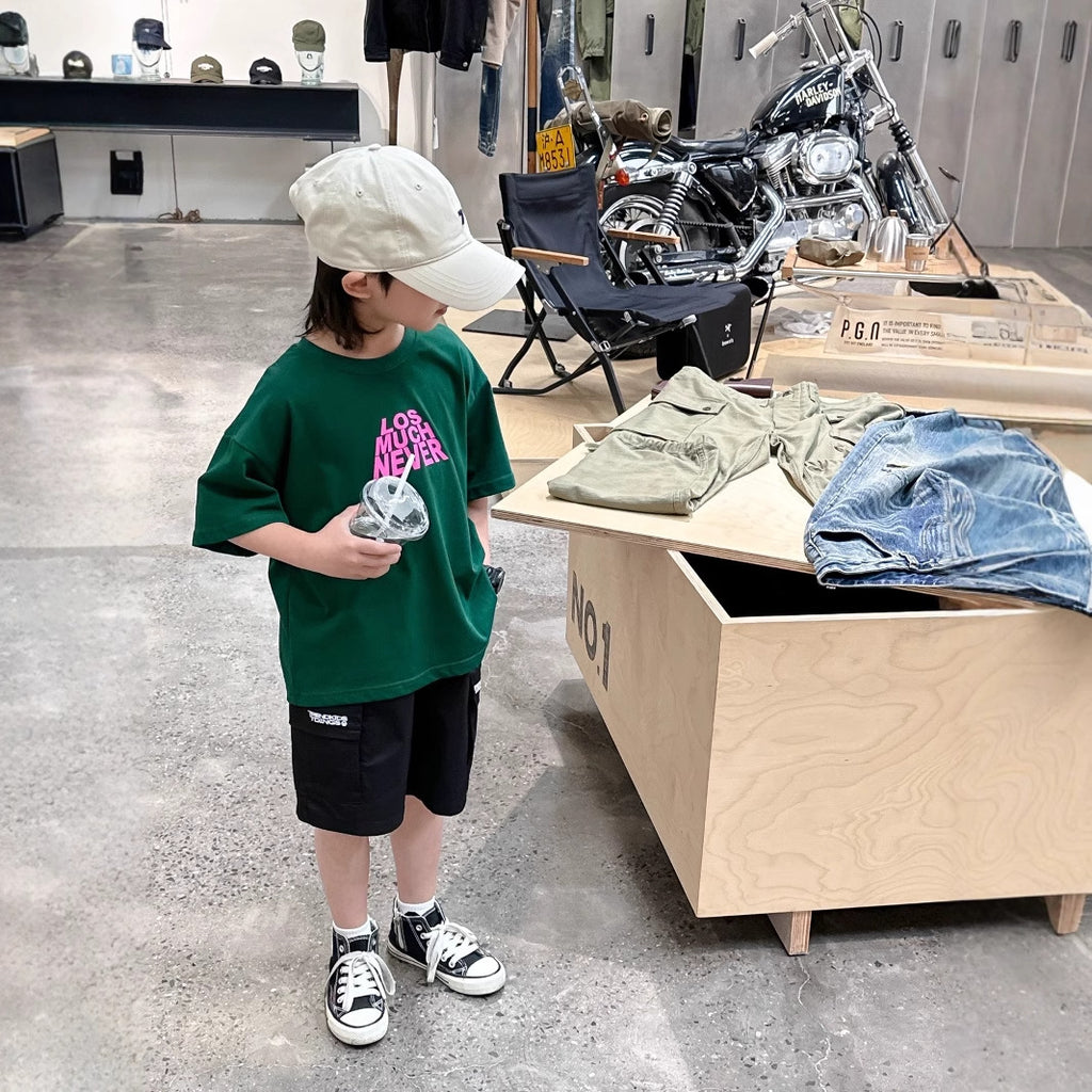Boys' Cotton Short Sleeve T-Shirt