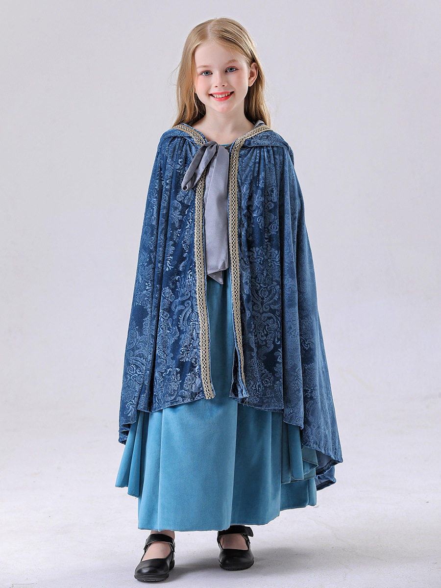Girls' Princess Cosplay Dress Set