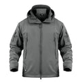 Hooded Camouflage Jacket with Fleece Lining