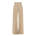 French Style Straight Leg Women's Trousers
