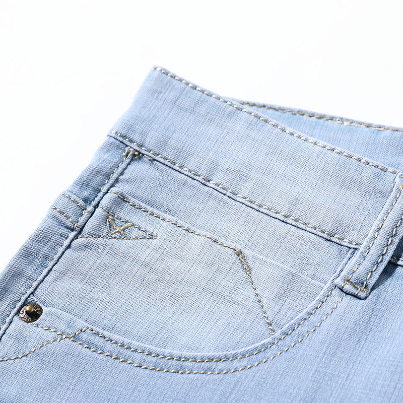 Men's denim shorts