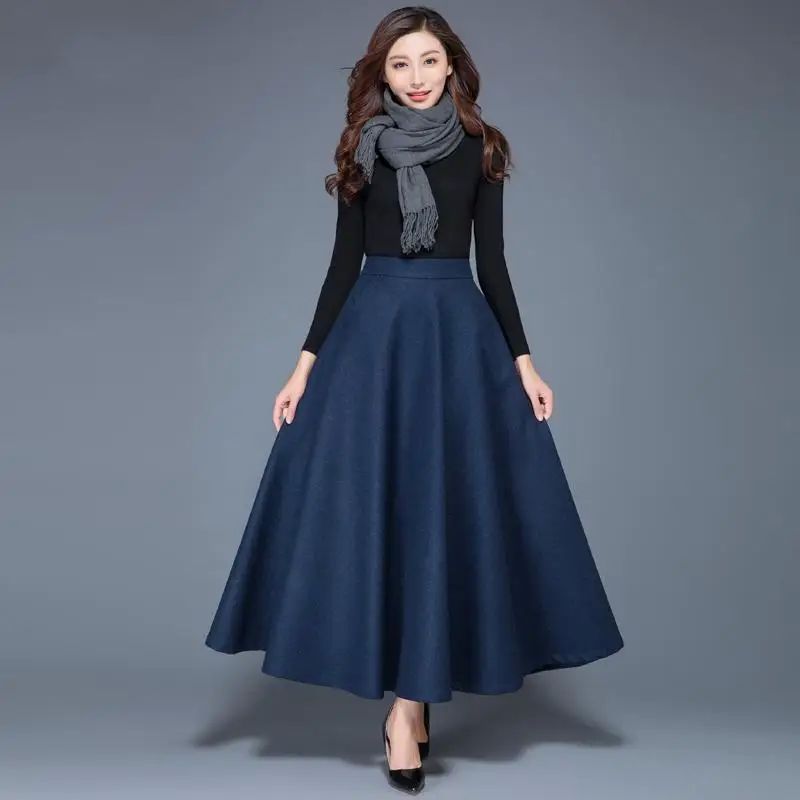 Women's Wool Skirt