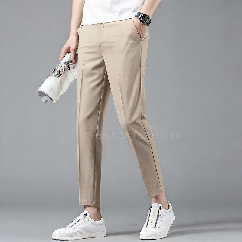 Slim-fitting trousers for men