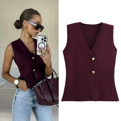 Women's Knit Vest