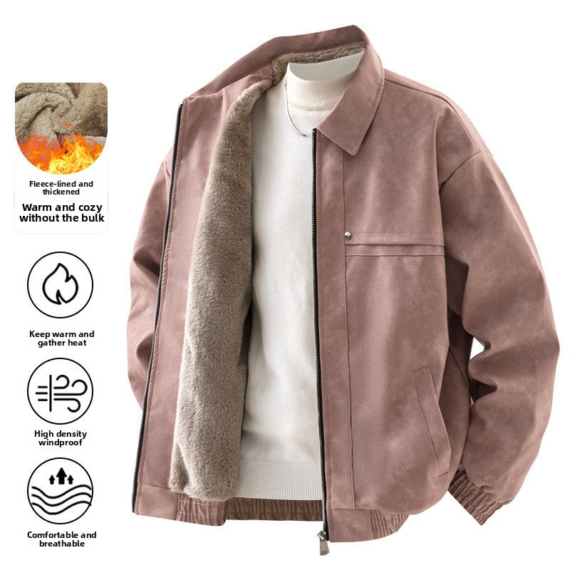 Men's leather jacket