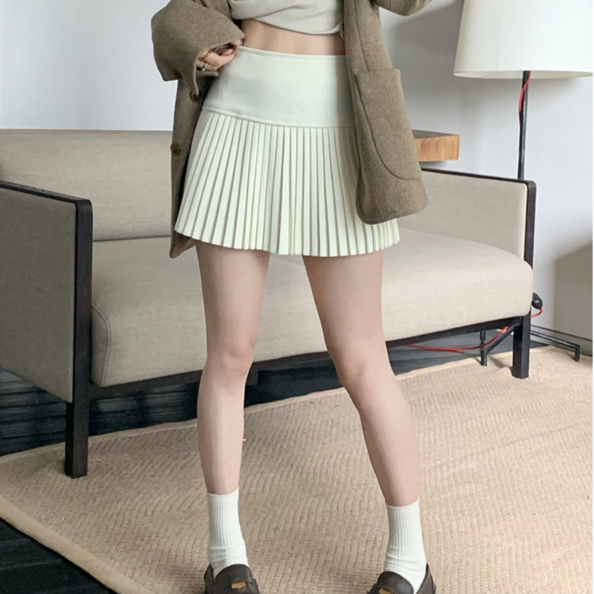 Women's Pleated Skirt