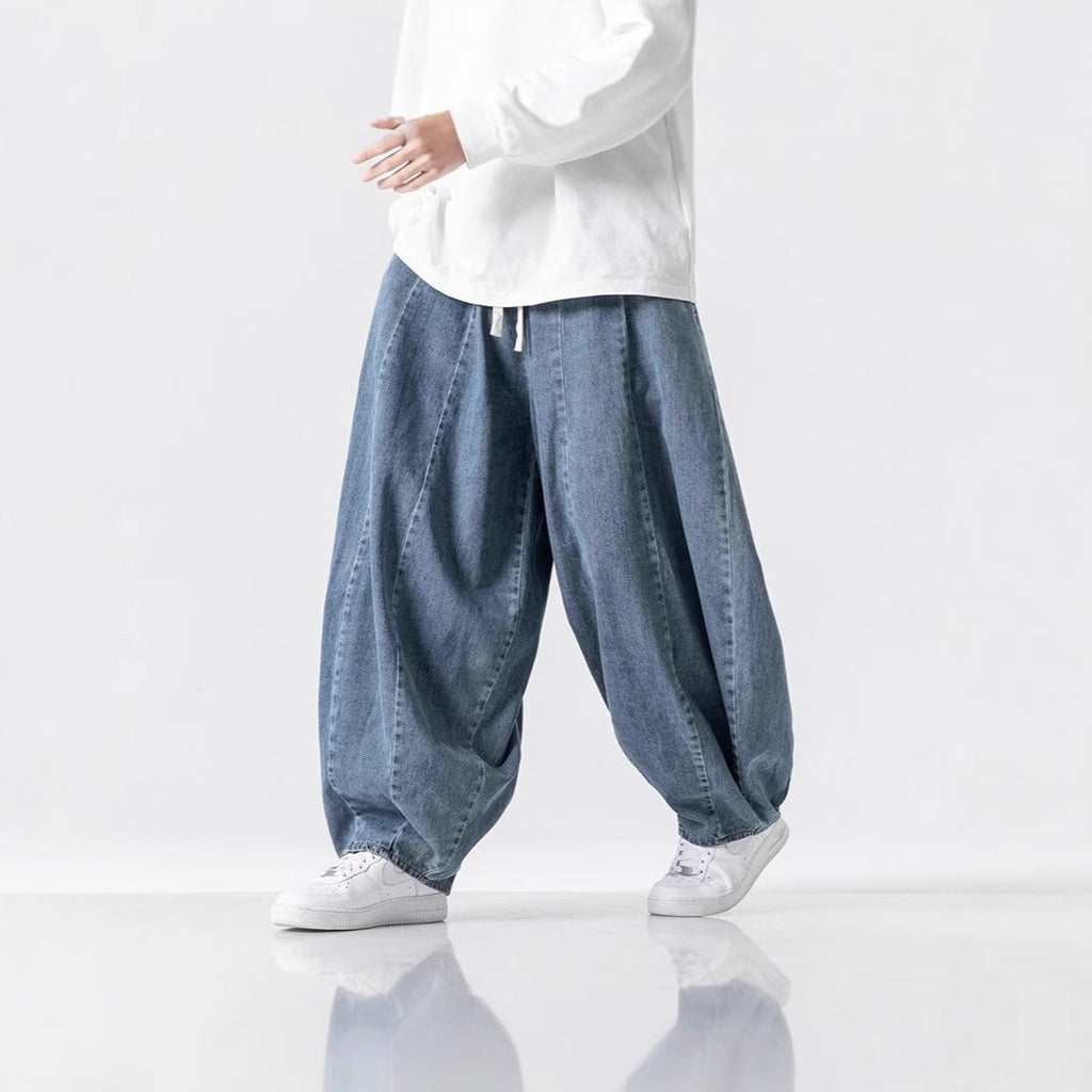 Cotton Linen Men's Casual Trousers