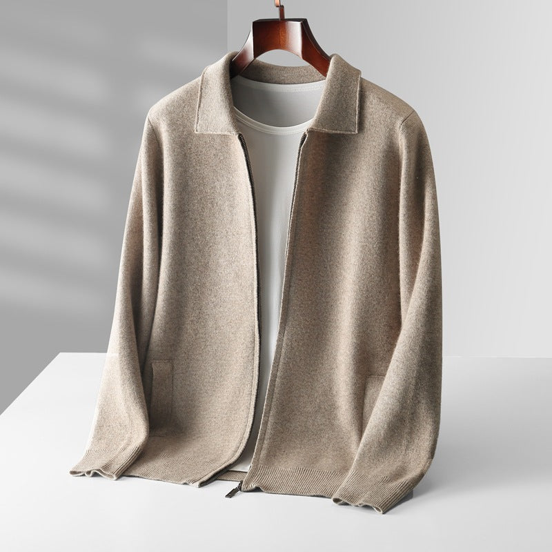 Men's Wool Cardigan