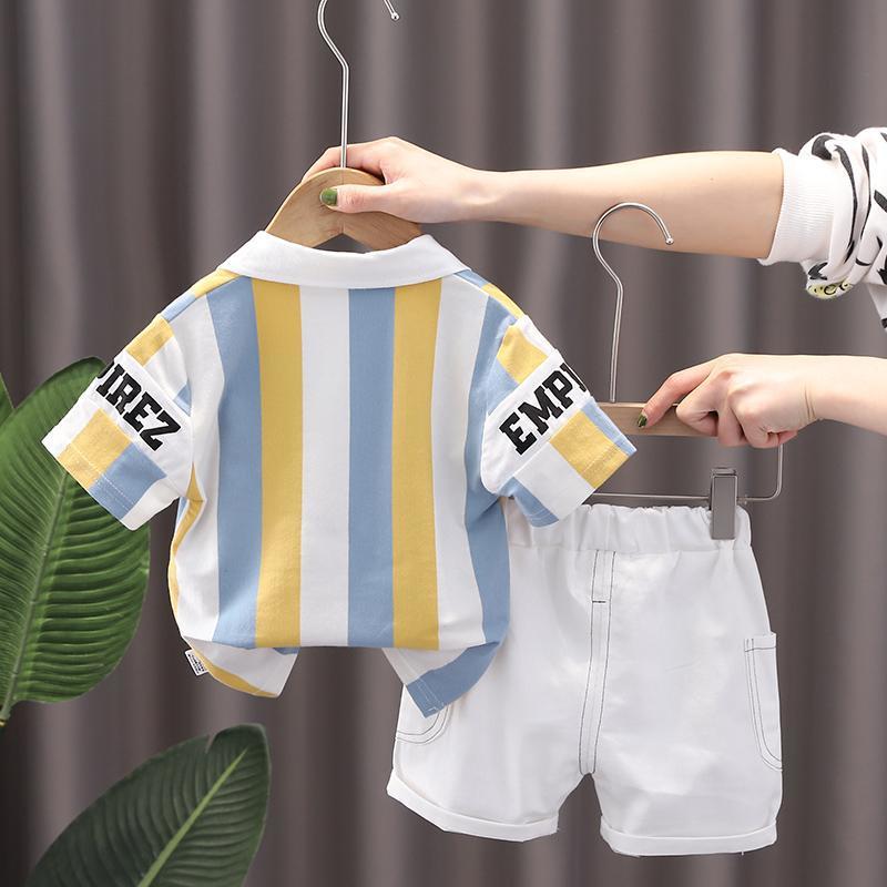 Boys' Short Sleeve Two-Piece Set