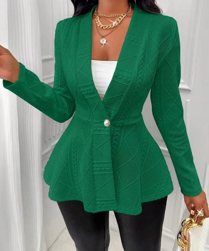 Women's Jacquard Blazer