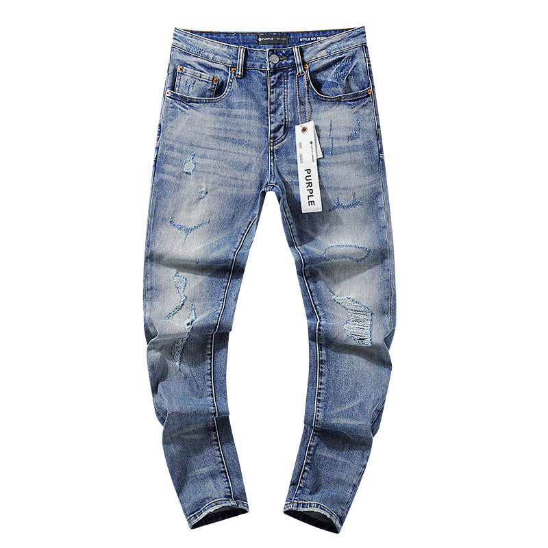 Vintage straight-leg jeans