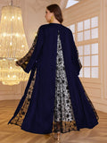 Robe Beaded Lady Dress