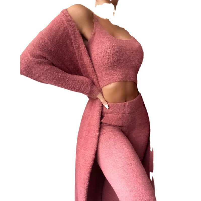 Three-piece suit set