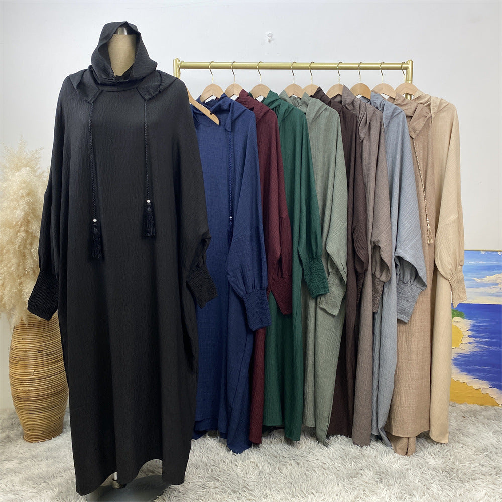 Women's Islamic Dress - Hooded Robe