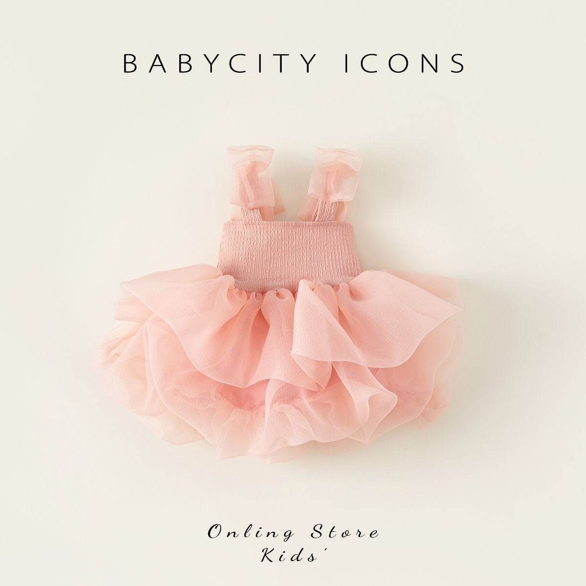 Girl's Tulle Princess Dress with Bow