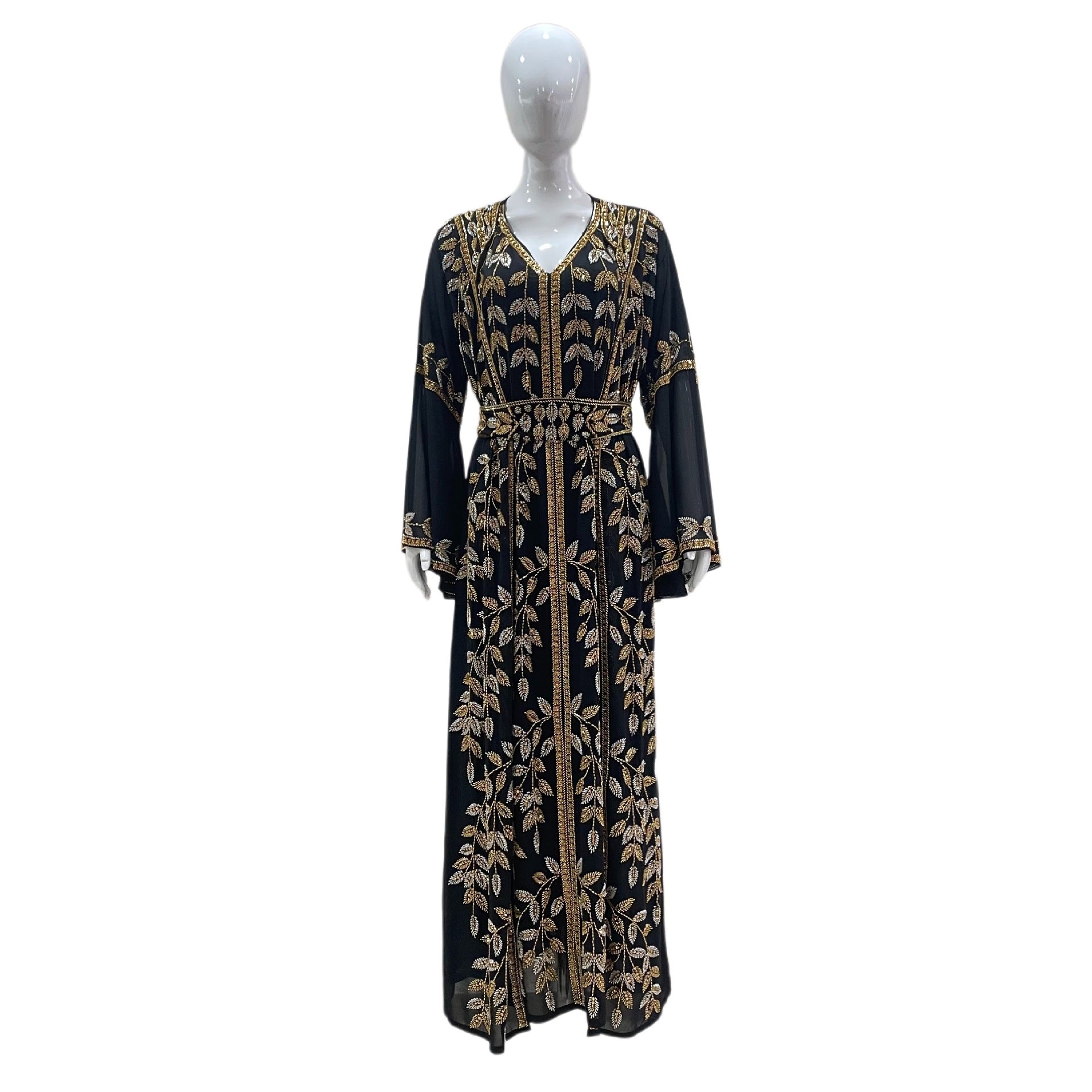 Muslim robe beaded dress