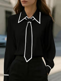 Long-sleeved Blouse