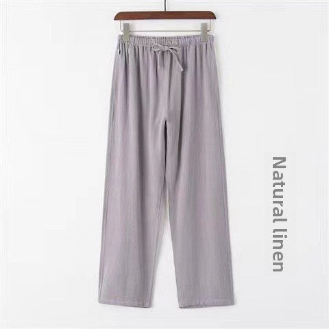 Linen Casual Trousers for Men