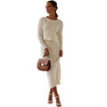 Sweater skirt set