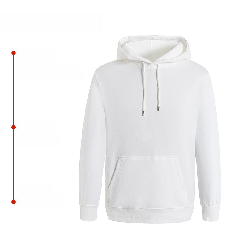 Men's Cotton Sweatshirt Hooded and Crewneck Solid Pullover