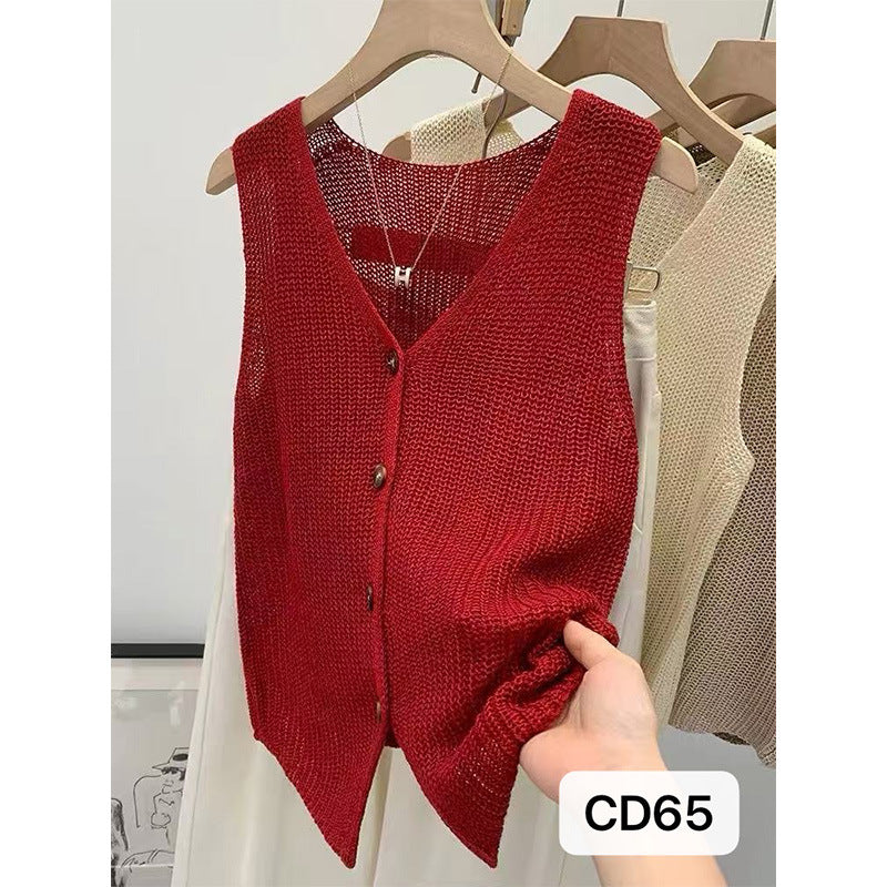 Women's Knitted Vest