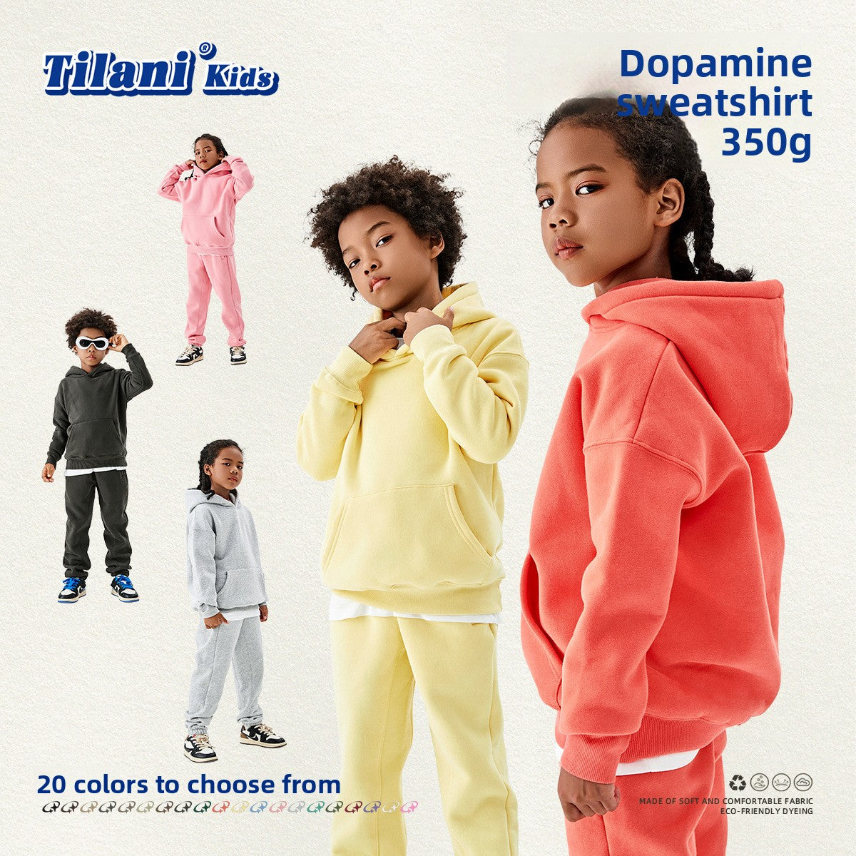 Children's Fleece-Lined Hooded Sweatshirt