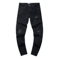 Retro distressed pants
