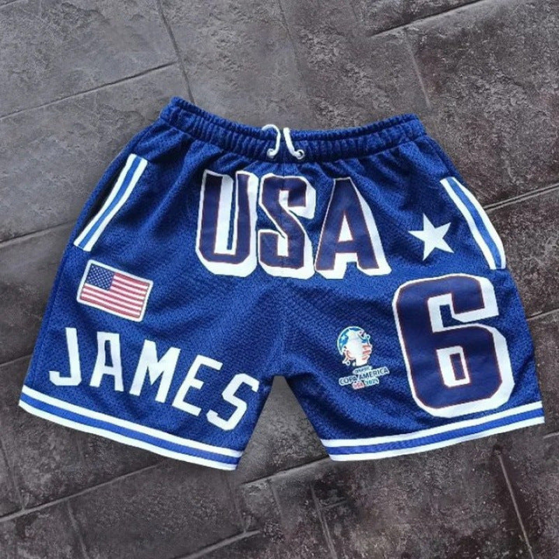 Casual and versatile mesh summer shorts