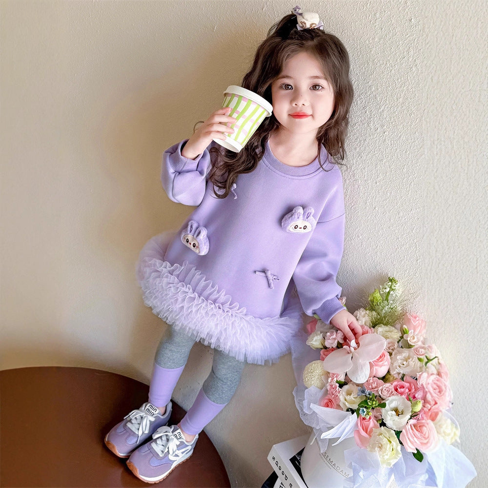 Girls' Tracksuit Set