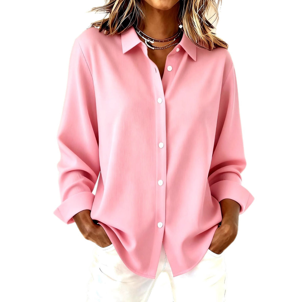 Plaid Button-Up Shirt