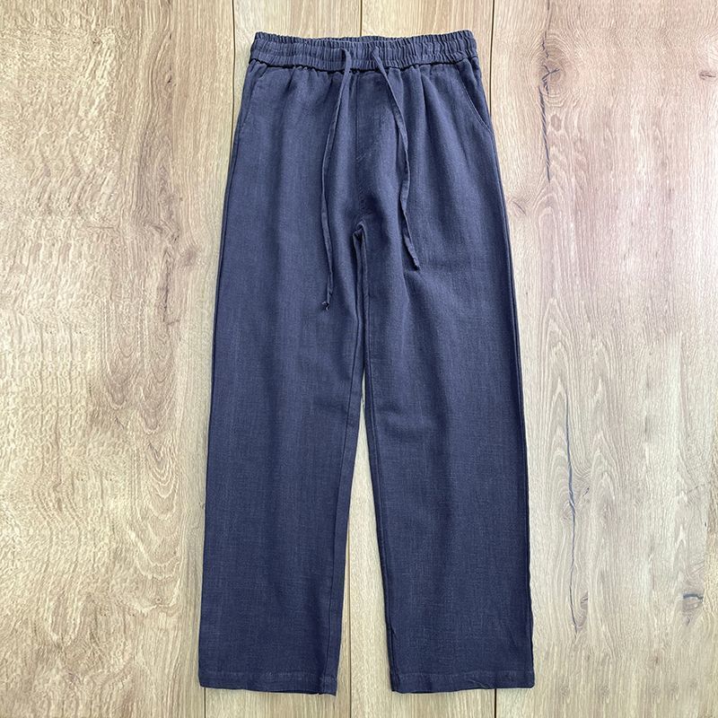High-Quality Pure Linen Men's Trousers