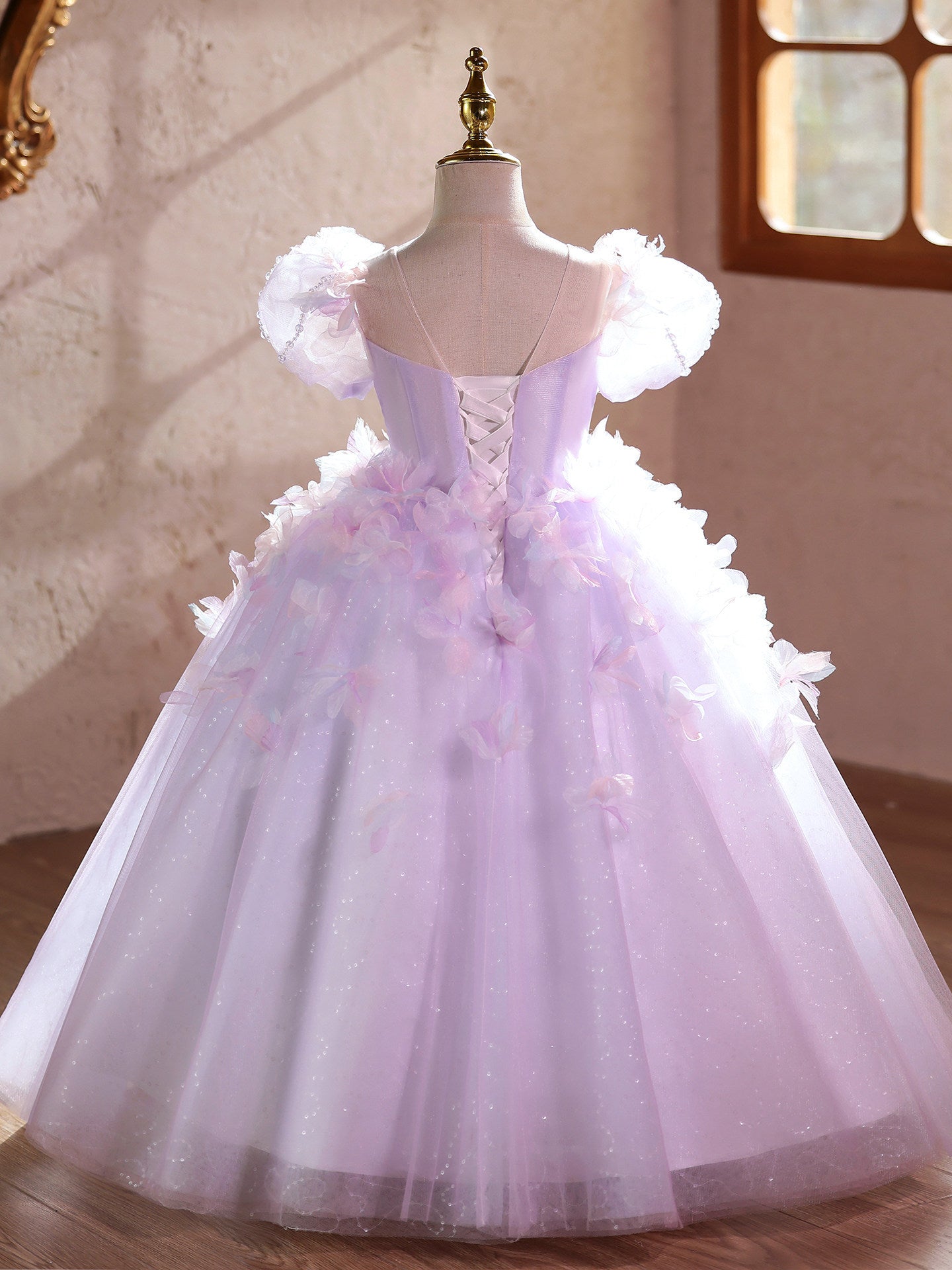 Girl's Elegant Princess Performance Dress