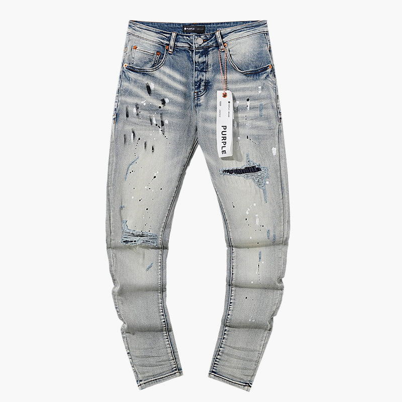 Vintage straight-leg jeans