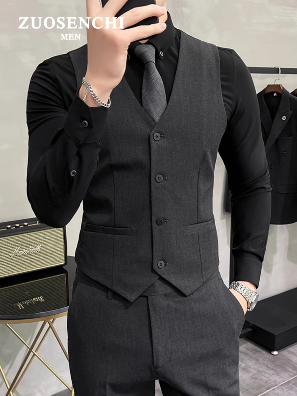 Slim-fit Suit Vest