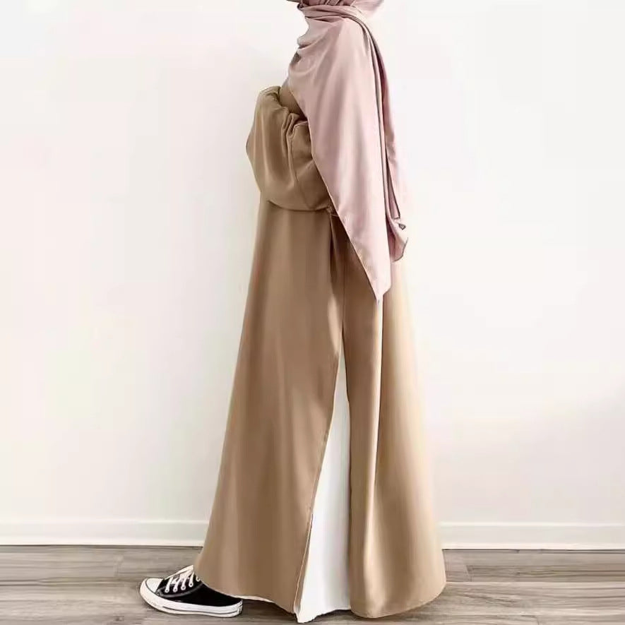 Women's Two-piece Robe and Dress Set