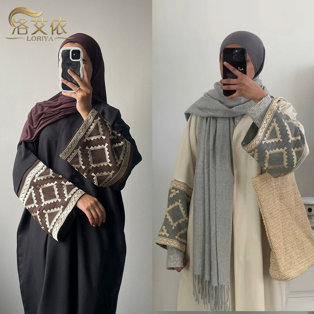 Elegant cardigan robe