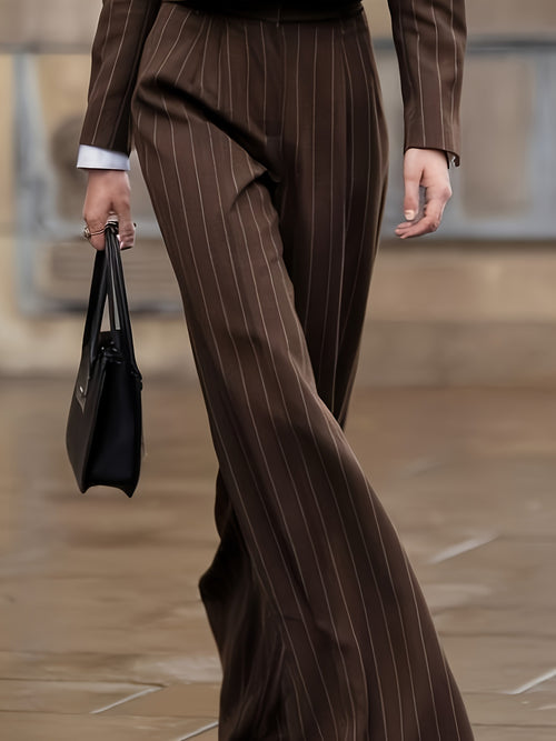 Women's striped suit