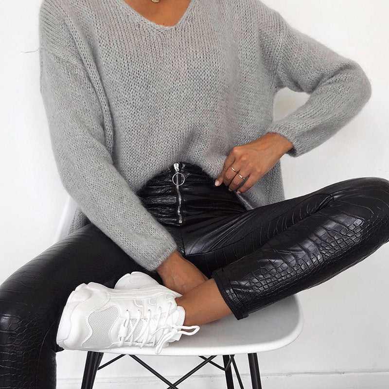 Women's Leather Pants