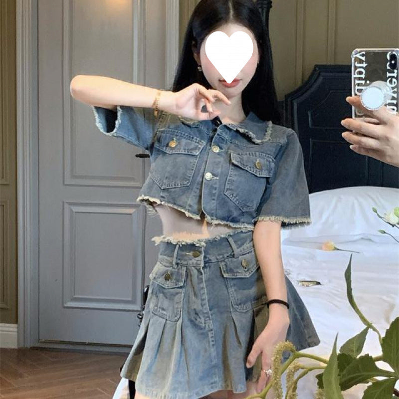 Shirt Denim Suit