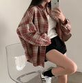 Retro checkered shirt