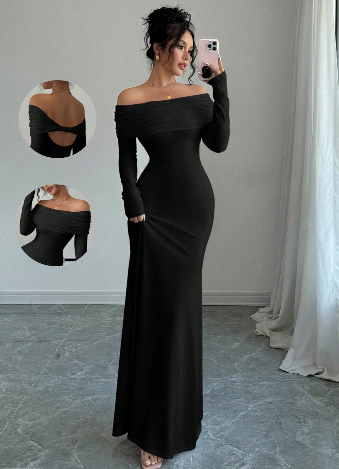Women's tight-fitting dress