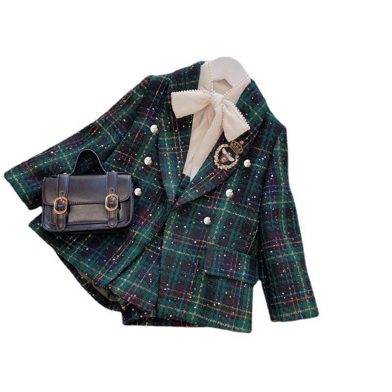 Childrens School Style Blazer and Shorts