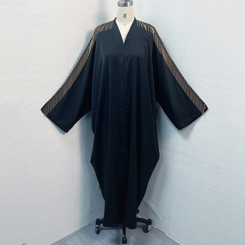 Women's Bat Sleeve Loose Cardigan Robe