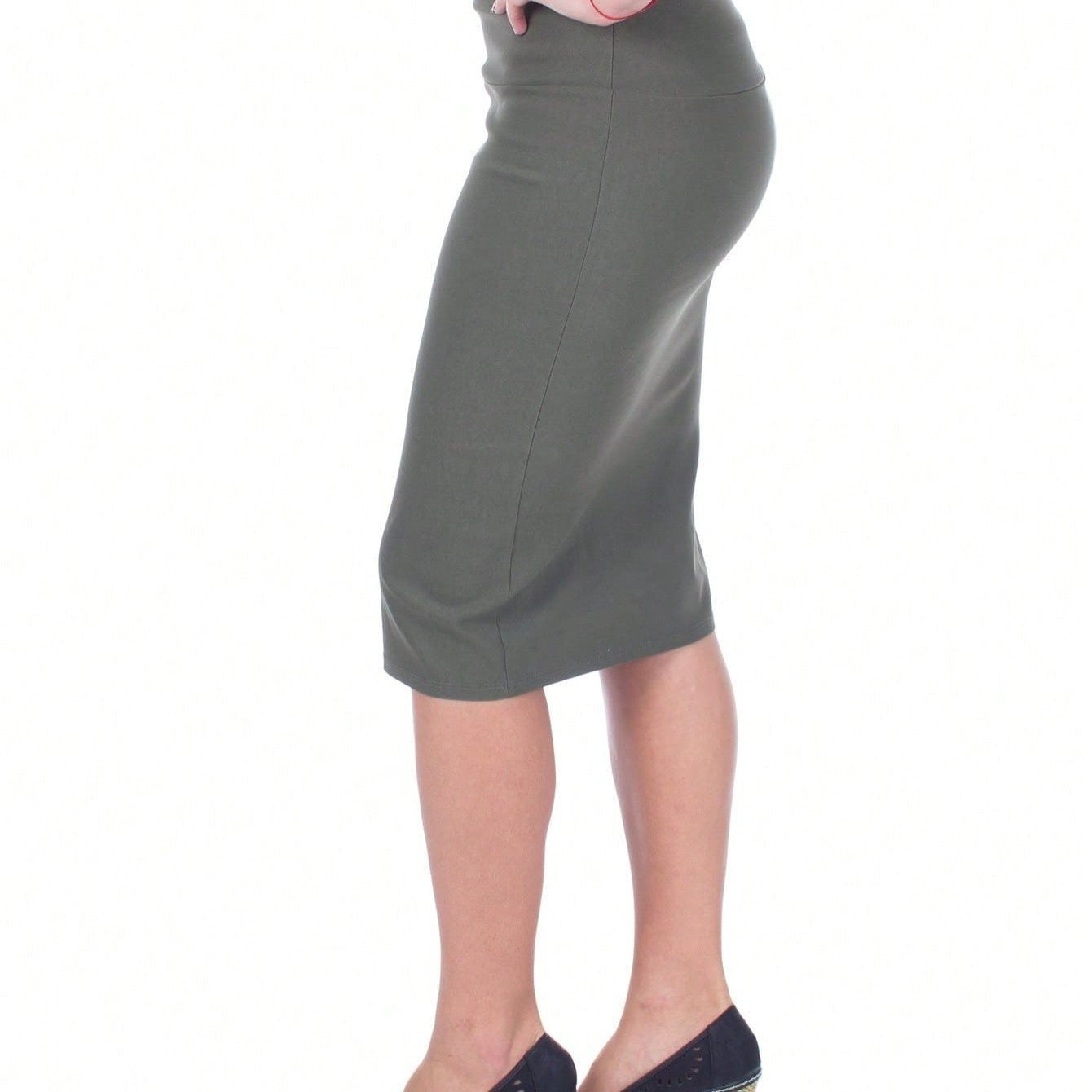 Women's A-Line Stretch Mini Skirt