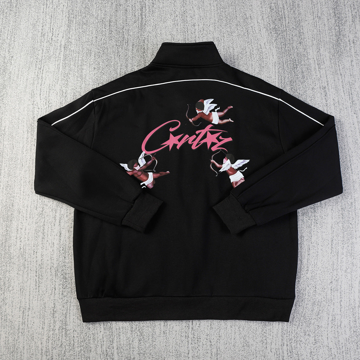 Zippered Casual Pants Set